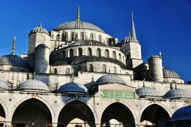 Sultan Ahmed Camii veya Sultanahmet Camii, Istanbul, Türkiye