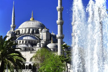 Sultan Ahmed Camii veya Sultanahmet Camii, Istanbul, Türkiye