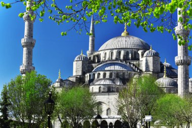 Sultan Ahmed Camii veya Sultanahmet Camii, Istanbul, Türkiye