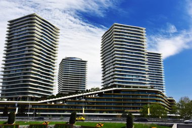 Istanbul, Türkiye'de modern konut mimarisi