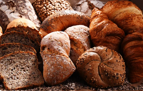 Composition with variety of baking products — Stock Photo, Image