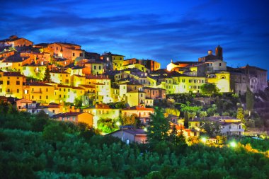 Chianciano Terme şehir Toskana, İtalya