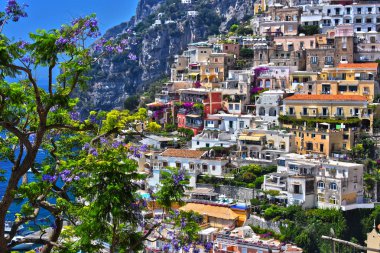 Şehir Positano Amalfi Coast, İtalya
