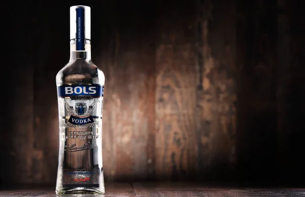 Bottle of Bols vodka. — Stock Photo, Image