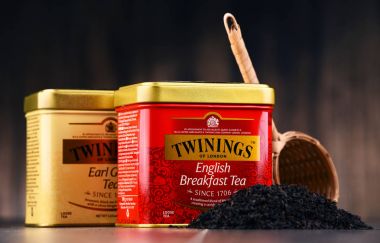 Kutuları Twinings çay