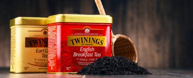 Kutuları Twinings çay