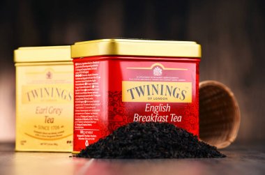 Kutuları Twinings çay