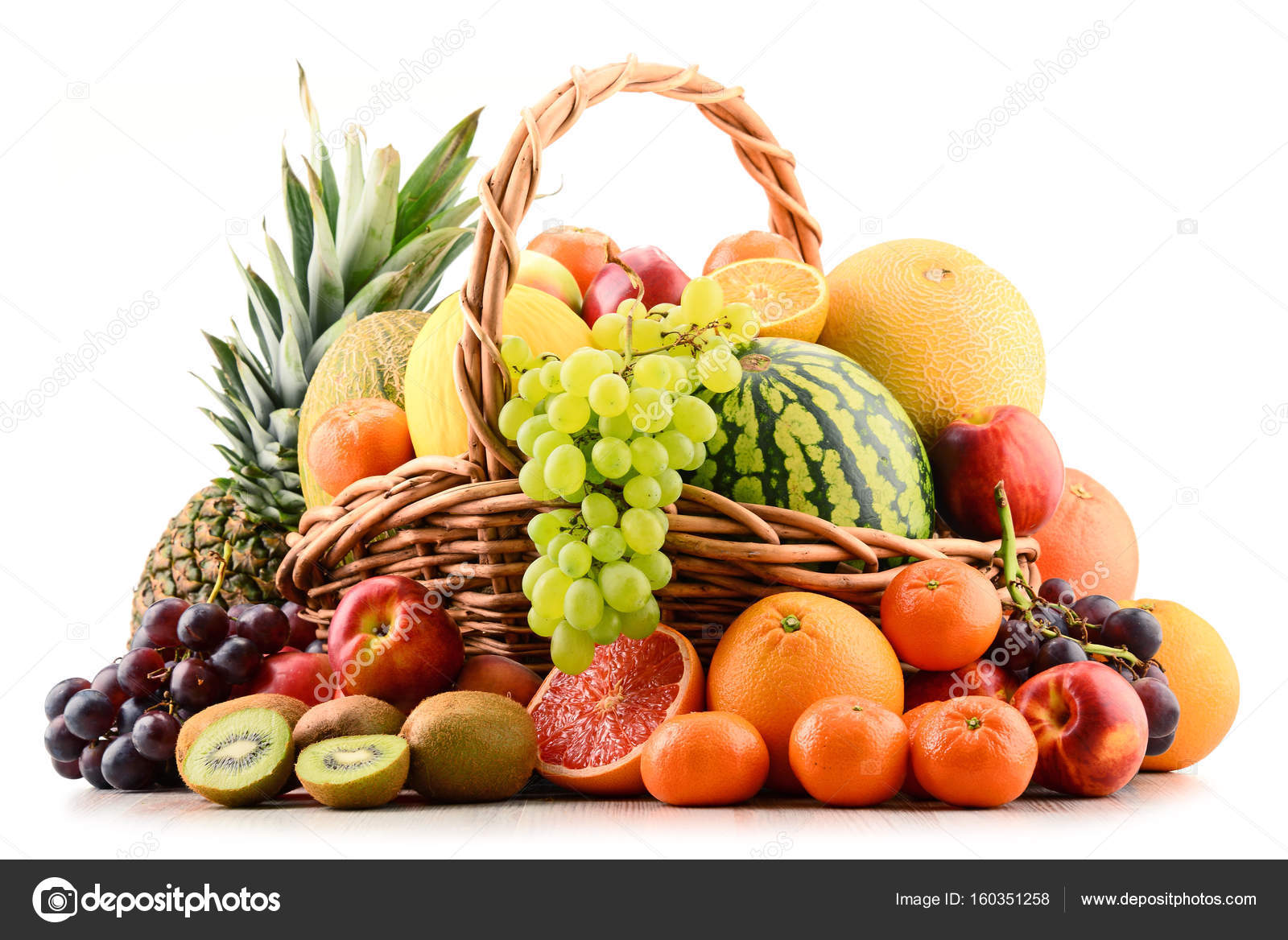 Imágenes: frutas variadas | Composición con frutas variadas — Foto de