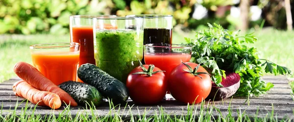 Gözlük ile taze organik bahçe suyu Detoks