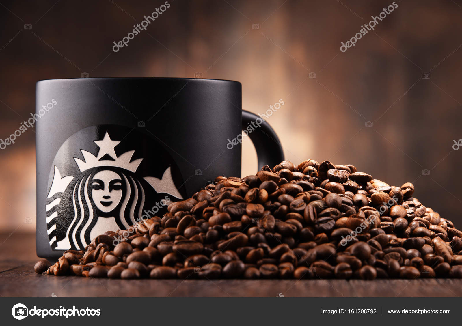 Starbucks kahve ile kompozisyon — Stok Editoryel Fotoğraf © monticello