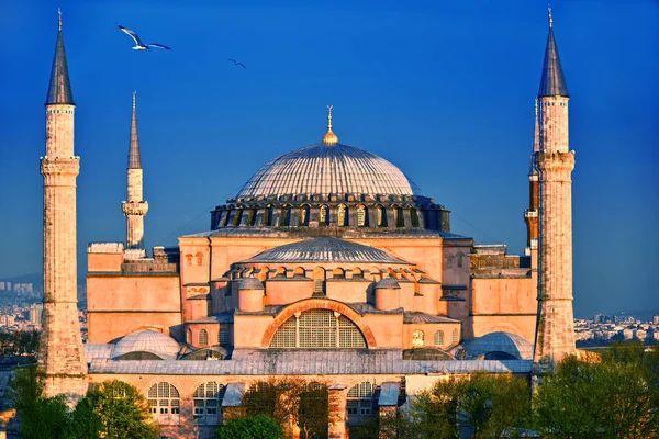 Музей Святой Софии (Ayasofya Muzesi) в Стамбуле, Турция — стоковое фото