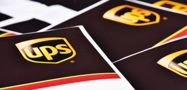 Zarf Uinited parsel hizmet veya Ups