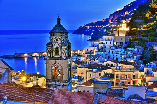 Amalfi in provincia di Salerno, Campania, Italia — Foto Stock