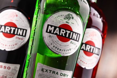 Şişe Martini, ünlü İtalyan vermut