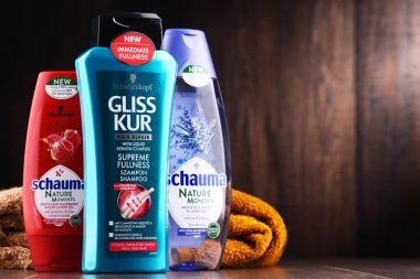 Schwarzkopf ürünlerin konteynerler