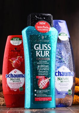 Schwarzkopf ürünlerin konteynerler