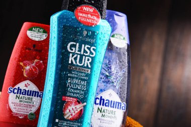 Schwarzkopf ürünlerin konteynerler