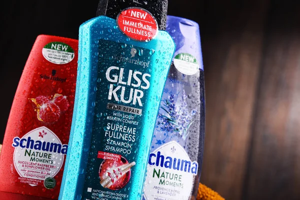 Schwarzkopf ürünlerin konteynerler