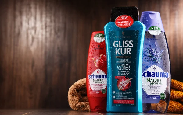 Schwarzkopf ürünlerin konteynerler