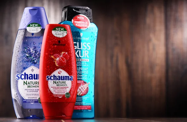 Schwarzkopf ürünlerin konteynerler