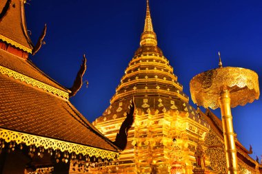 Wat Phra bu DOI Suthep Tapınağı Chiang Mai Province, Tayland