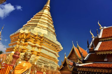 Wat Phra bu DOI Suthep Tapınağı Chiang Mai Province, Tayland