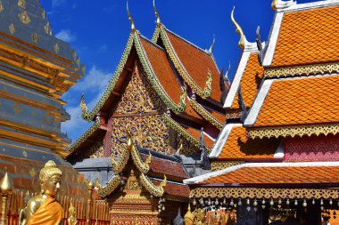 Wat Phra bu DOI Suthep Tapınağı Chiang Mai Province, Tayland