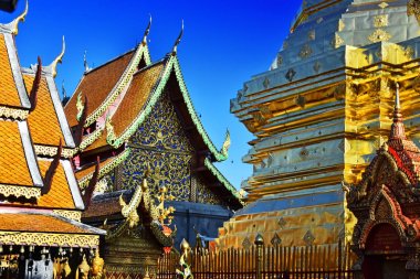 Wat Phra bu DOI Suthep Tapınağı Chiang Mai Province, Tayland