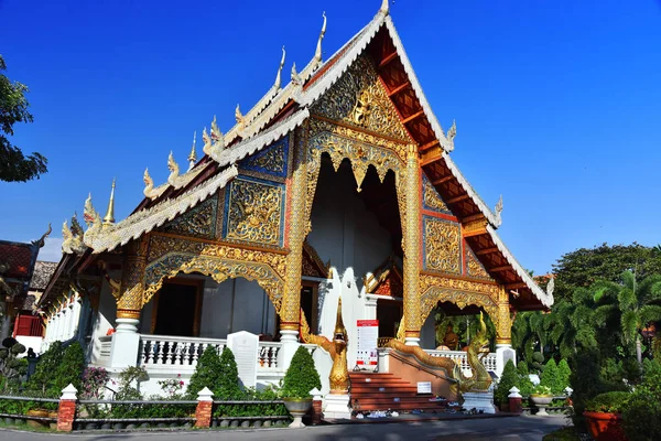Wat Phra Singh, un tempio buddista a Chiang Mai, Thailandia — Foto Stock