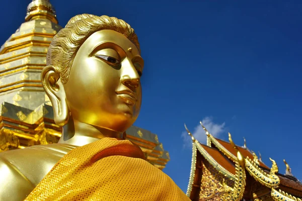 Wat Phra Ese templo Doi Suthep en la provincia de Chiang Mai, Tailandia — Foto de Stock