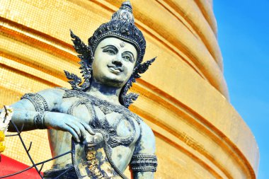 WAT Saket altın Dağı Bangkok, Tayland