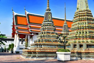 Wat Pho veya Tapınağı yatan Buda Bangkok, Tayland