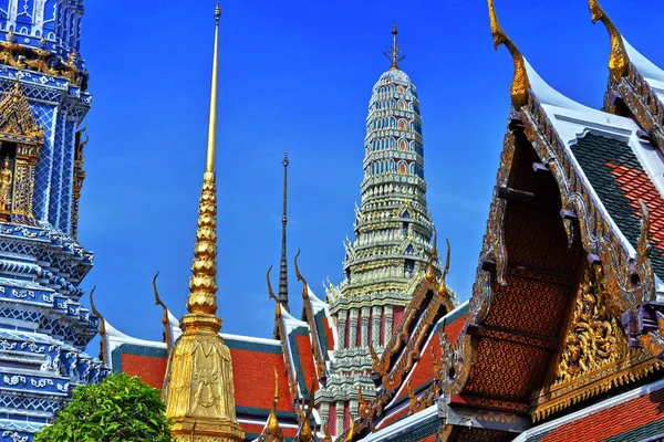 Grand Palace w Bangkok, Tajlandia — Zdjęcie stockowe