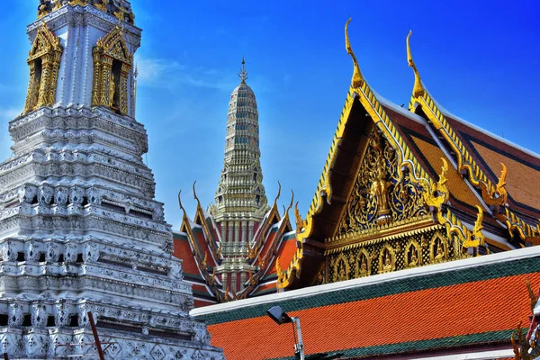 Grand Palace w Bangkok, Tajlandia — Zdjęcie stockowe