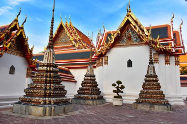 Wat Pho veya Tapınağı yatan Buda Bangkok, Tayland
