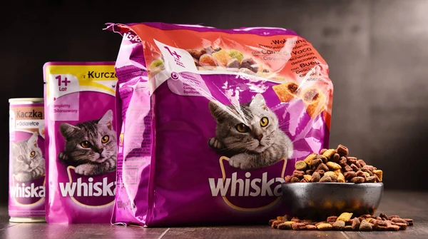 화성 Incorporated의 Whiskas 고양이 식품 — 스톡 사진