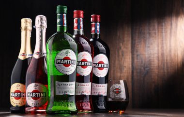Şişe Martini, ünlü İtalyan vermut