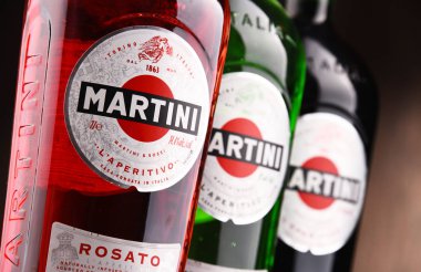 Şişe Martini, ünlü İtalyan vermut