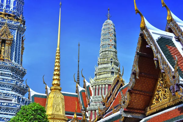 Grand Palace em Bangkok, Tailândia — Fotografia de Stock