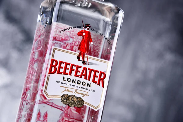 Bouteille de Gin Beefeater — Photo