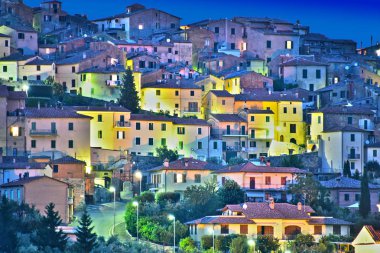 Chianciano Terme şehir Toskana, İtalya