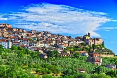 Chianciano Terme şehir, Siena eyaletinin ve Toskana, İtalya.