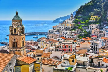 İl Salerno, Campania, İtalya'nın Amalfi