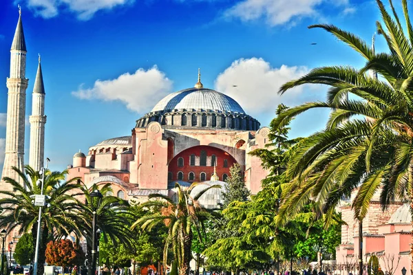 Hagia Sophia museum (Ayasofya Muzesi) i Istanbul, Turkiet — Stockfoto