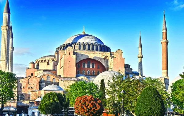 Muzeum Hagia Sophia (Ayasofya Muzesi) w Stambule, Turcja — Zdjęcie stockowe