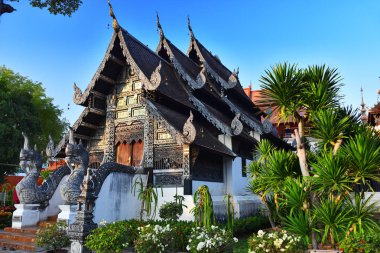 Wat Chedi Luang, Tayland, Chiang Mai 'de bir Budist tapınağı.