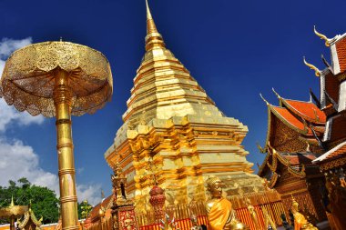 Wat Phra bu DOI Suthep Tapınağı Chiang Mai Province, Tayland