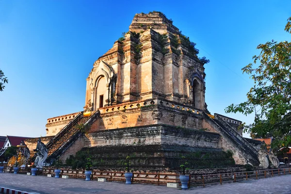 Wat Chedi Luang, a Buddhist temple in Chiang Mai, Thailand — Stock Photo, Image