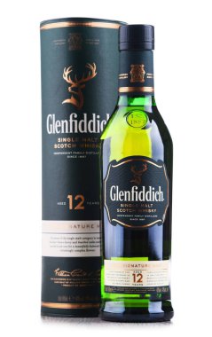 Glenfiddich tek-malt Scotch whisky şişe