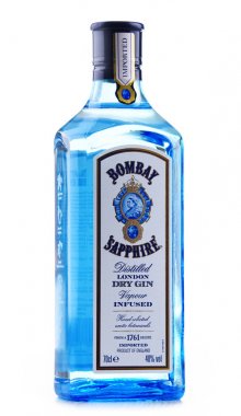 Bombay Sapphire şişe cin
